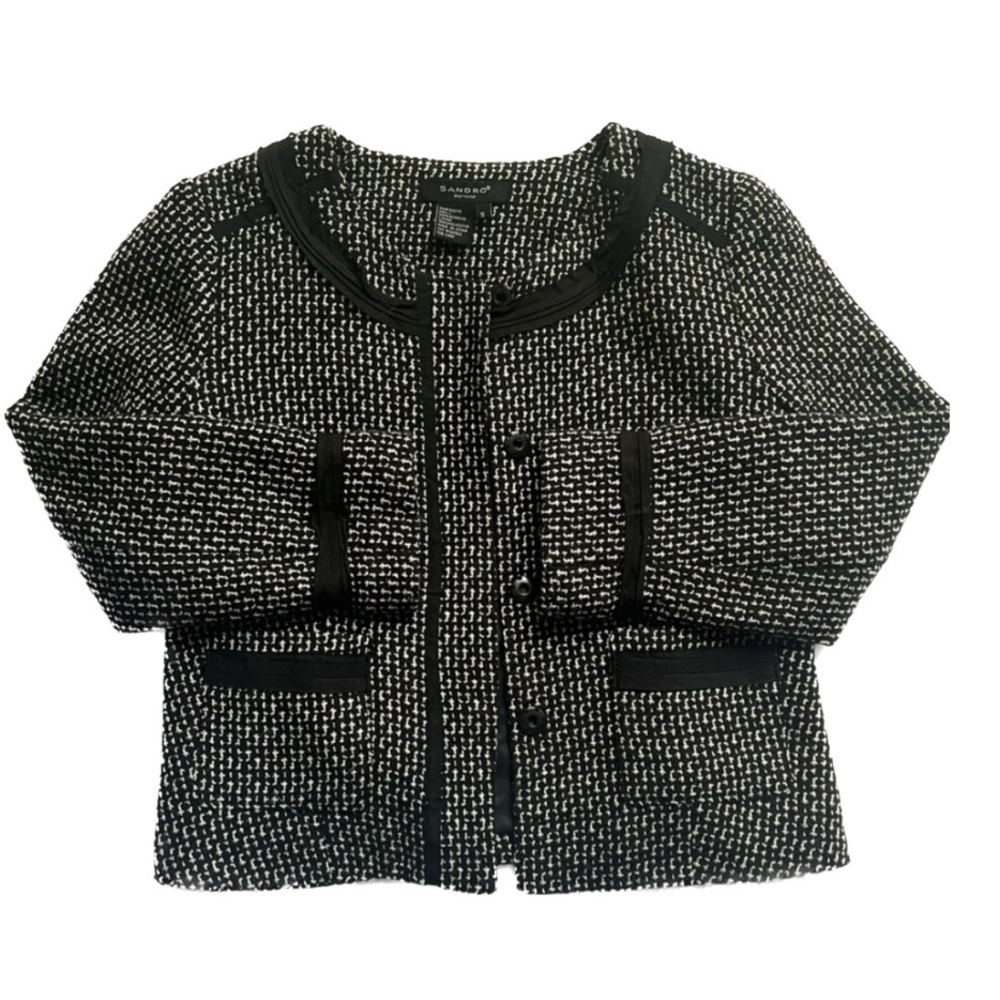 Sandro Tweed Jacket - Picture 2 of 15